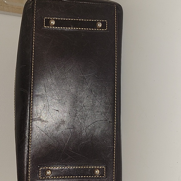 Vintage dooney and burke leather handbag - Picture 13 of 14
